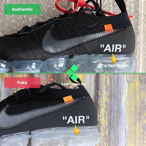 nike off white vapormax black real vs fake|nike vapormax off white price.